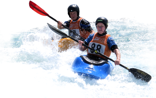 Paddlerbanner3 - - Kayaking Png (800x348), Png Download