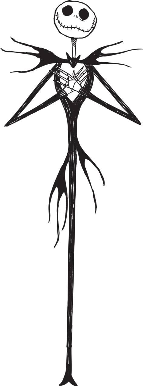 The Nightmare Before Christmas Expansion - Nightmare Before Christmas Jack Png (480x1265), Png Download