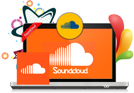 Buy 200 Soundcloud Plays - Soundcloud (526x368), Png Download