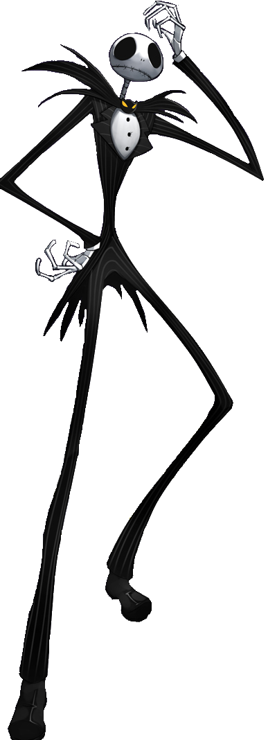 Jack Skellington - Jack Skellington Grim Tales (387x1068), Png Download