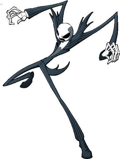 Jack Skellington - Grim Tales Jack Skellington (417x543), Png Download