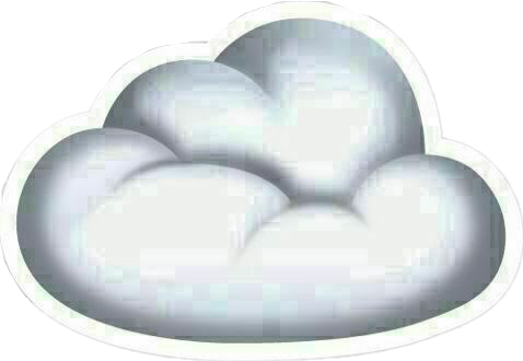 Report Abuse - Emoji De Nube Png (478x330), Png Download