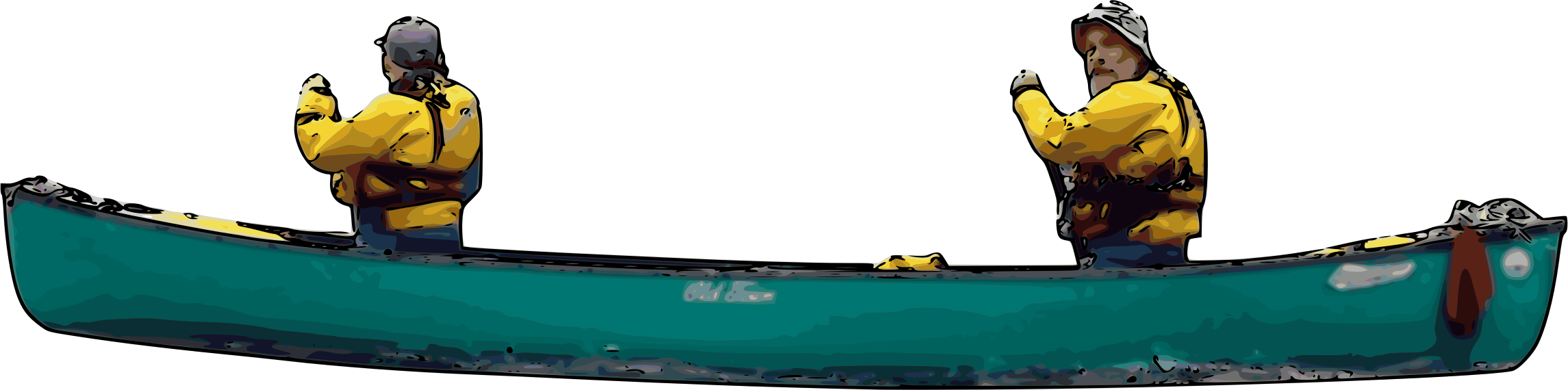 For Computer Pictures - Canoe Png (2290x570), Png Download