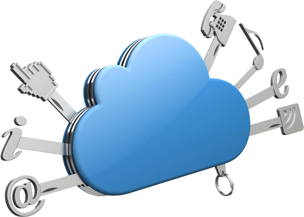 Idea De Lo Que Significa La Nube Debemos Ver Con Un - Cloud Computing Service And Deployment Models: Layers (500x376), Png Download