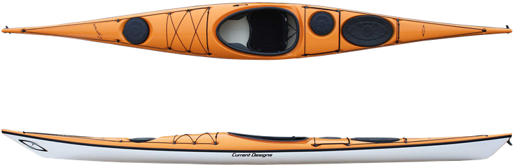 Kayaks The First Time You Pick One Up - Current Designs Tangerine Kayak (773x300), Png Download