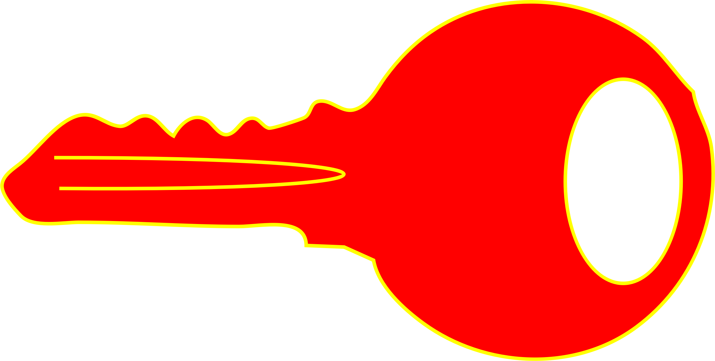 Download This Free Icons Png Design Of Simple Red Key PNG Image with No