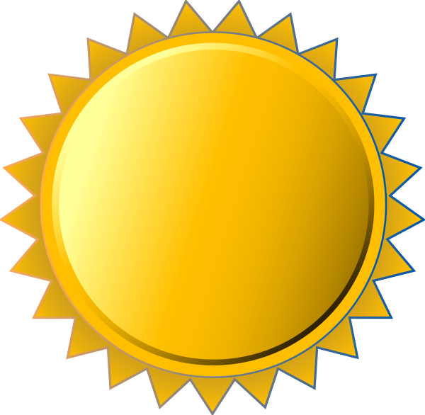 Blank Seal Clip Art At Clker Com - Elegant Comfort 1500 Thread Count Egyptian Quality (600x586), Png Download