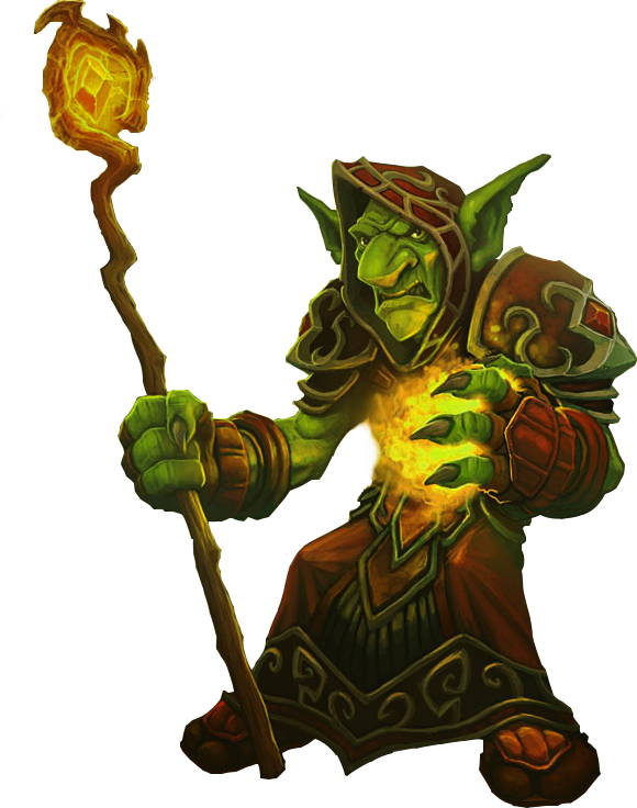 Warcraft Goblin Mage (580x736), Png Download