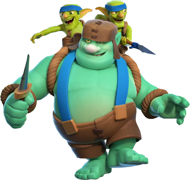 Goblin Giant Render Hd - Goblin Giant Clash Royale (635x601), Png Download
