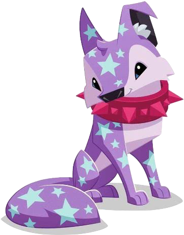 Coyote Art Spiked Collar - Animal Jam Coyote Transparent (467x493), Png Download