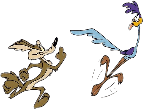 Download - Wile E Coyote (492x556), Png Download