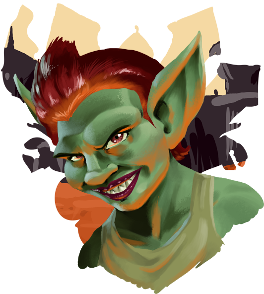 Goblin 01 - Goblin (532x592), Png Download