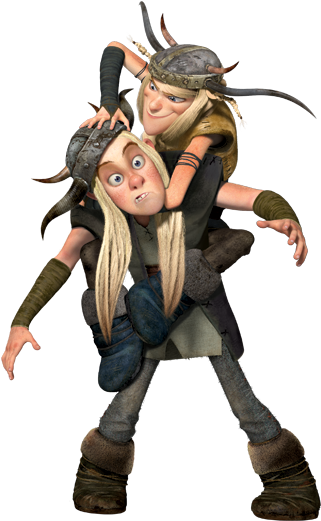 Dtv Cg Ruffnuttuffnut 01 - Train Your Dragon (350x550), Png Download