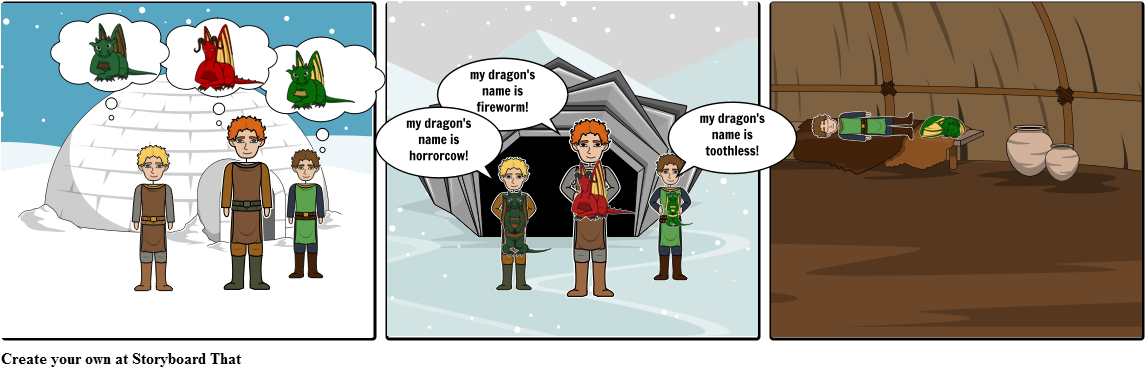 How To Train Your Dragon - Cartoon (1164x385), Png Download