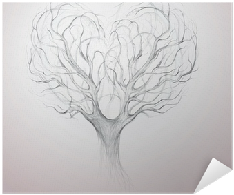 Tree Crown Like Heart / Vector Surreal Sketch Poster - Torrid Literature Journal (vol. Xix) By T. L. Publishing (400x400), Png Download