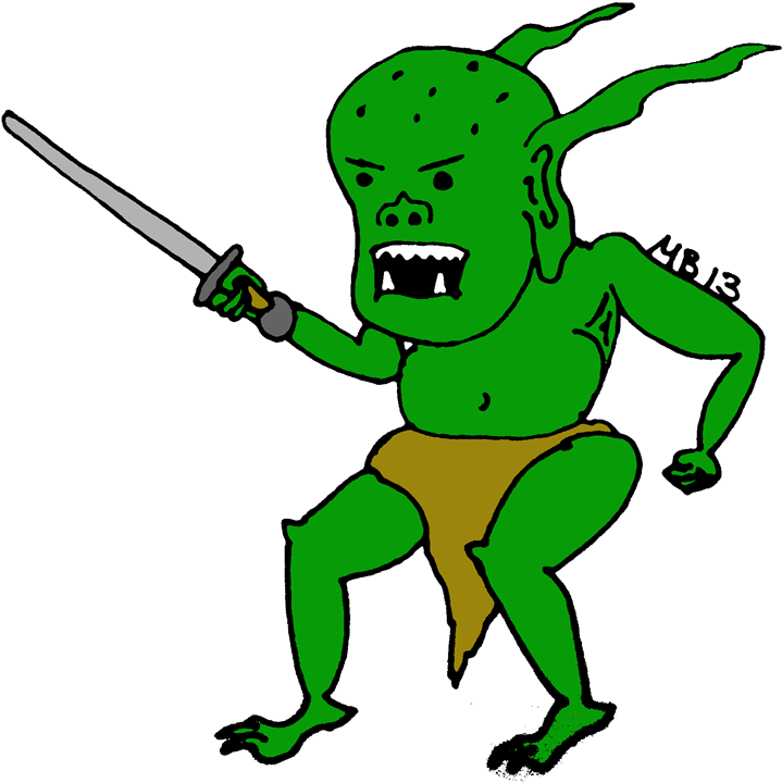 Goblin - Cartoon (737x768), Png Download