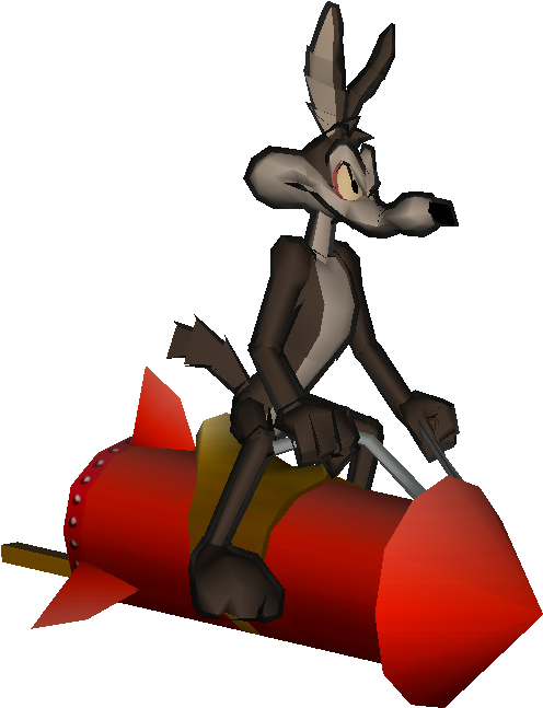 Download Zip Archive - Wile E Coyote Space Race (750x650), Png Download