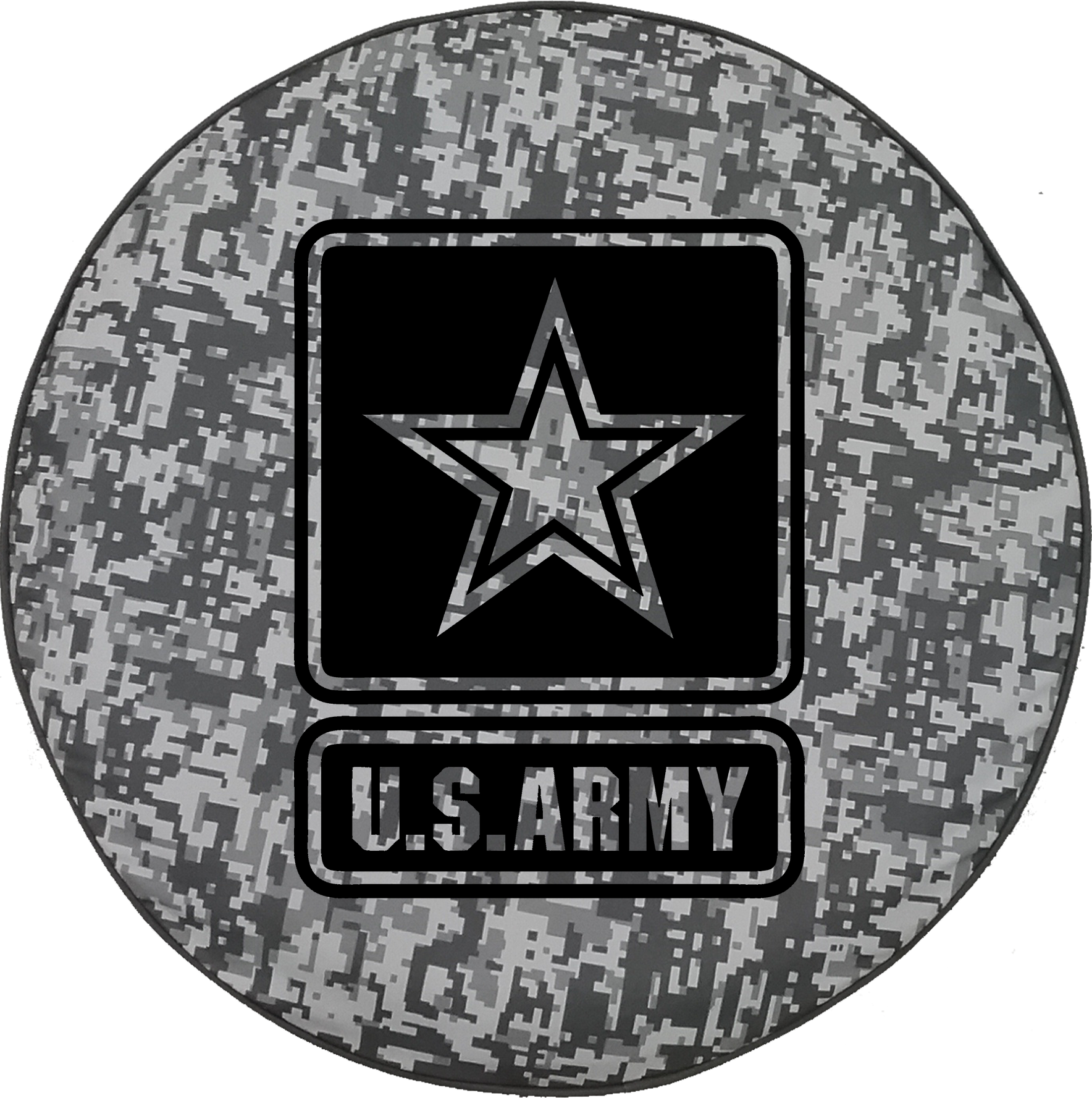 Digital Urban Camo - Us Army (1768x1777), Png Download