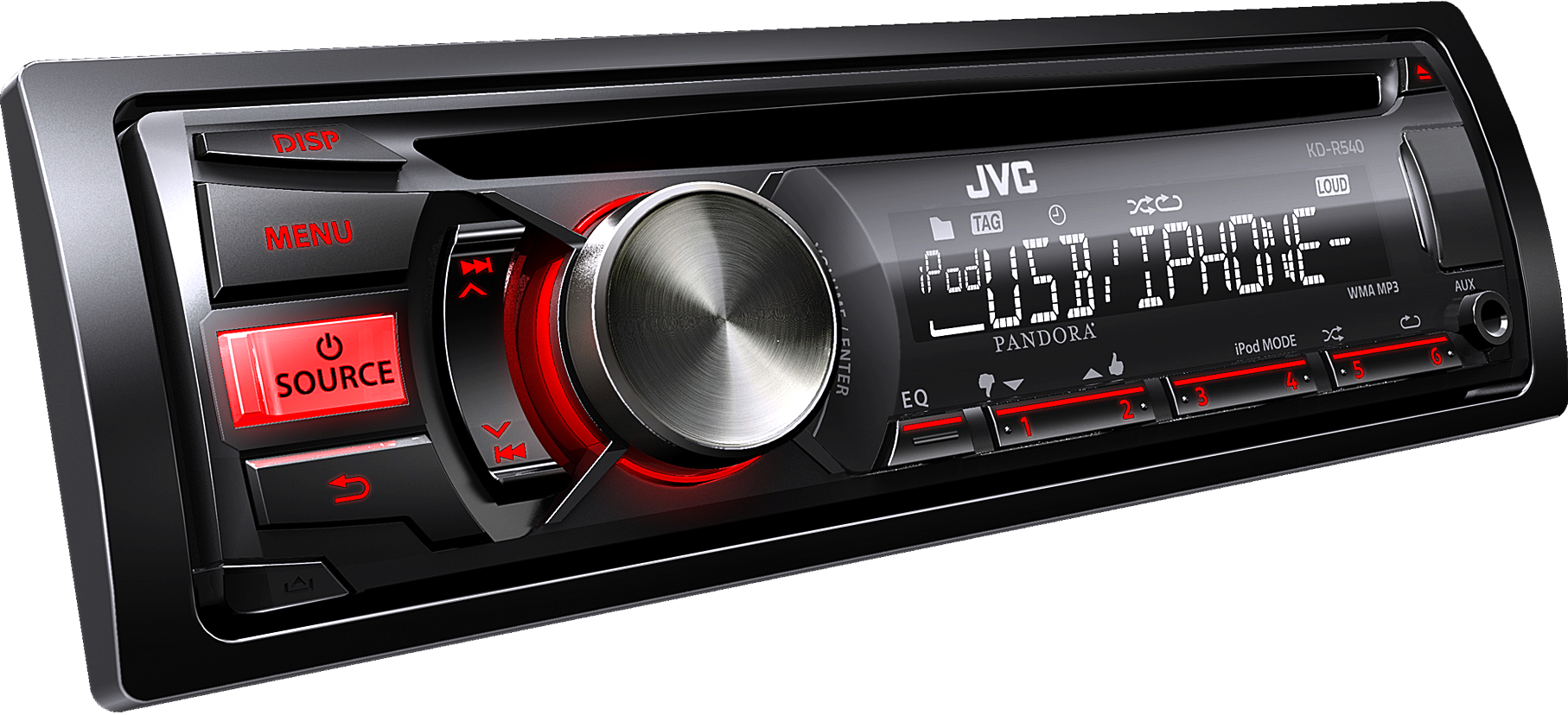 Tuesday, November 13, 2012 - Jvc Kd R540 Car Cd Receiver (1814x828), Png Download