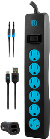A Surge Protector, - Usb Cable (555x555), Png Download