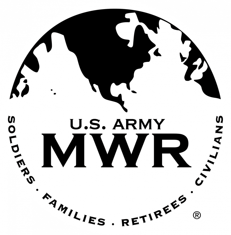 Family Mwr Logo Blk - United States Army's Family And Mwr Programs (740x752), Png Download