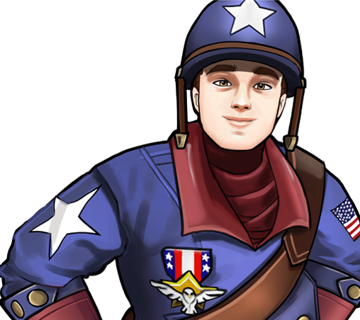 Bucky Barnes Rank 5 Icon - Bucky Barnes Avengers Academy (508x452), Png Download