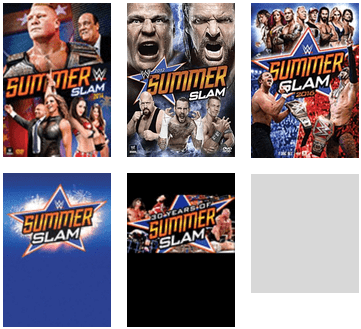 The Best Of Summerslam - Wwe - Summerslam 2014-sports (dvd) (436x374), Png Download