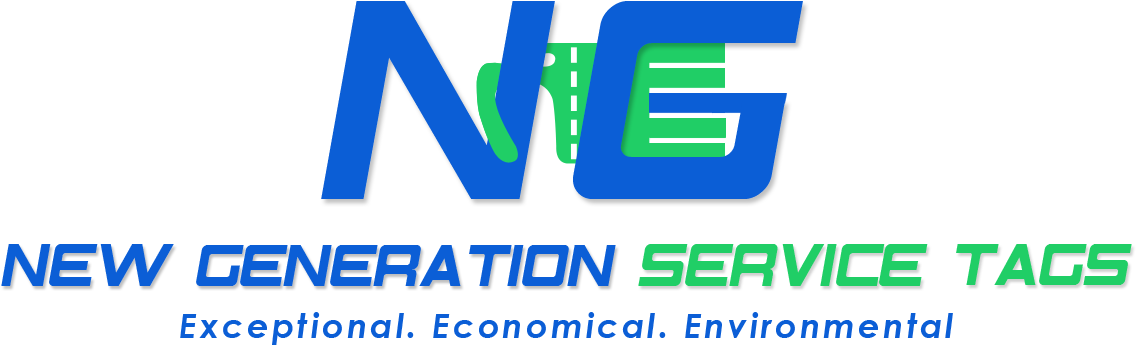 The Arrival Of A New Generation Auto Service Tags - New Generation Service Tags (1253x572), Png Download