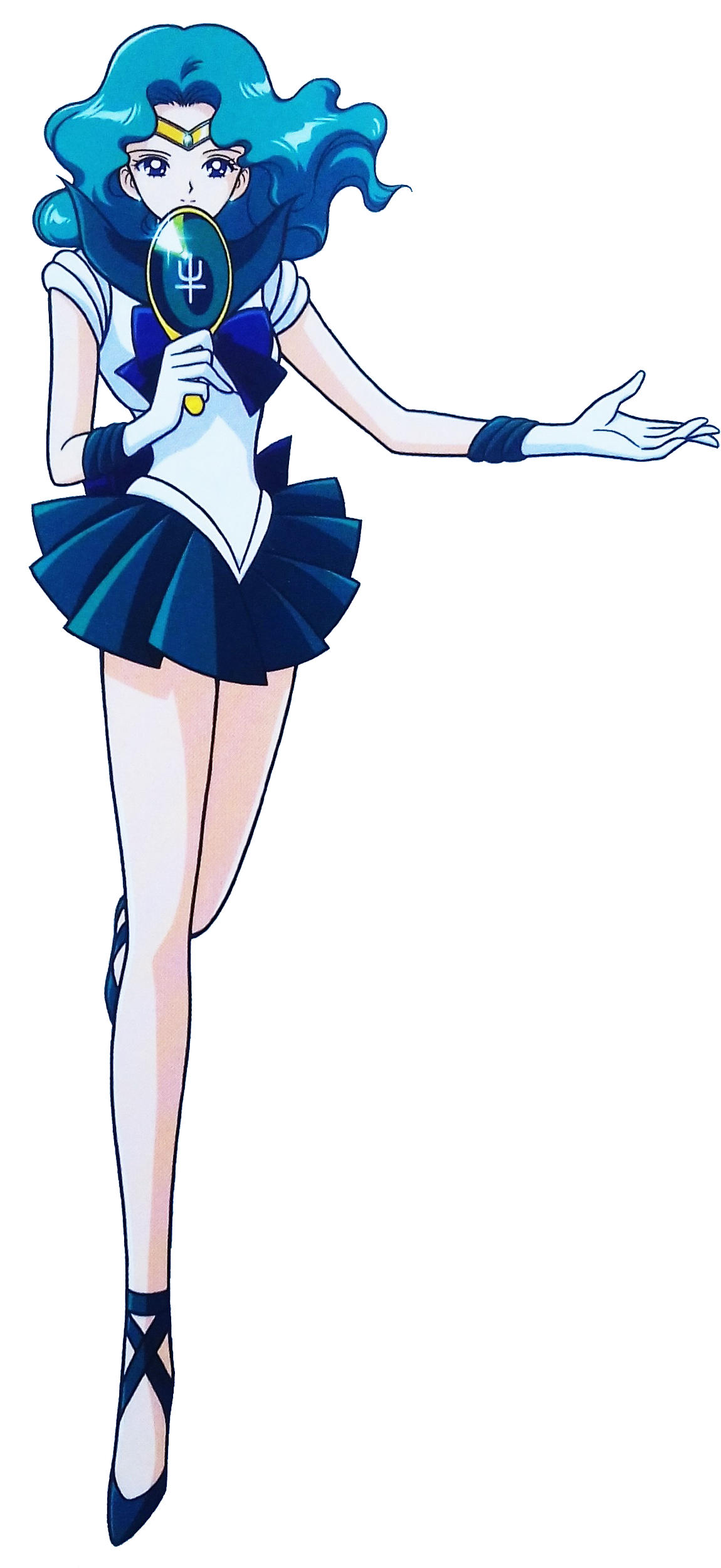 Sailor Neptune - Sailor Moon S Part 2 (1724x2612), Png Download