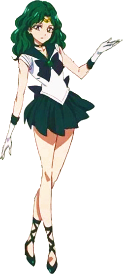 Sailor Neptune Design Smc - Sailor Neptune Crystal Png (250x555), Png Download