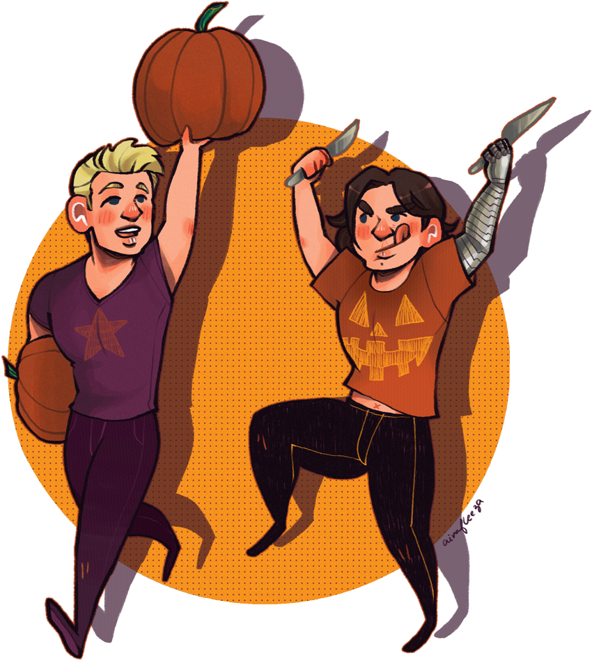 “ Happy Halloween Feat - Cartoon (990x1038), Png Download