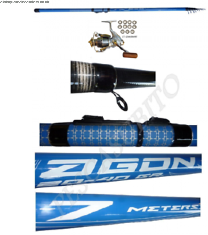 New Arrival Combo Canna Pesca Bolognese Agon 7mt Mulinello - Rotorcraft (800x785), Png Download