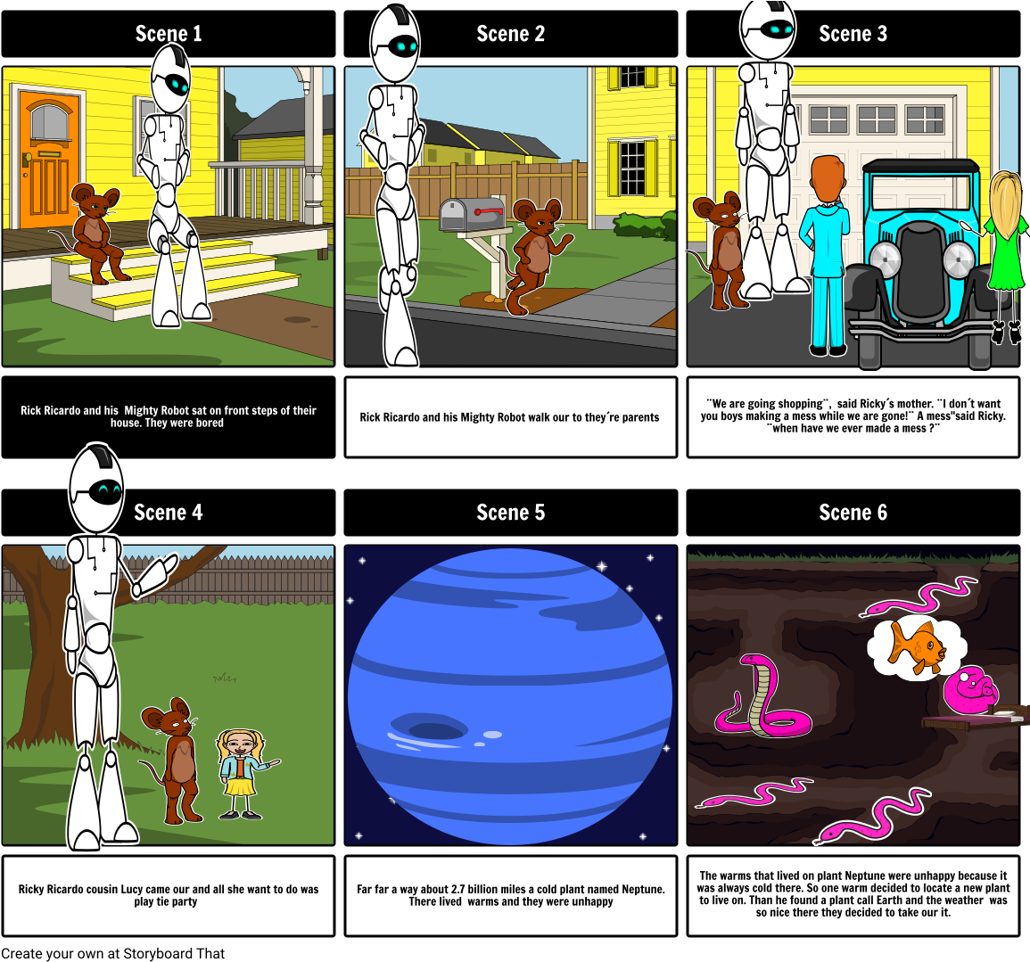 Ricky Ricotta's Mighty Robot (1164x1086), Png Download