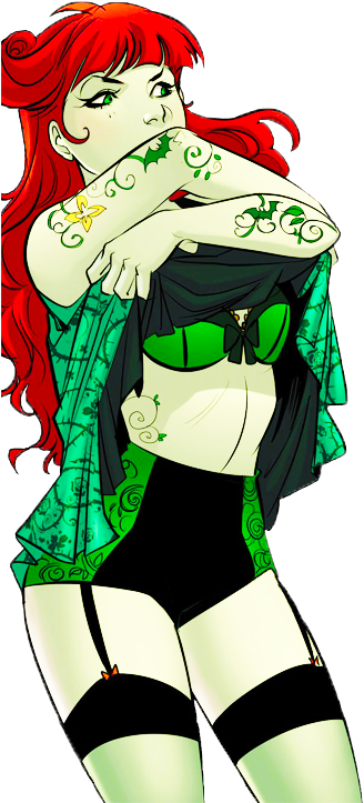 About - Poison Ivy Bombshell Comic (540x725), Png Download