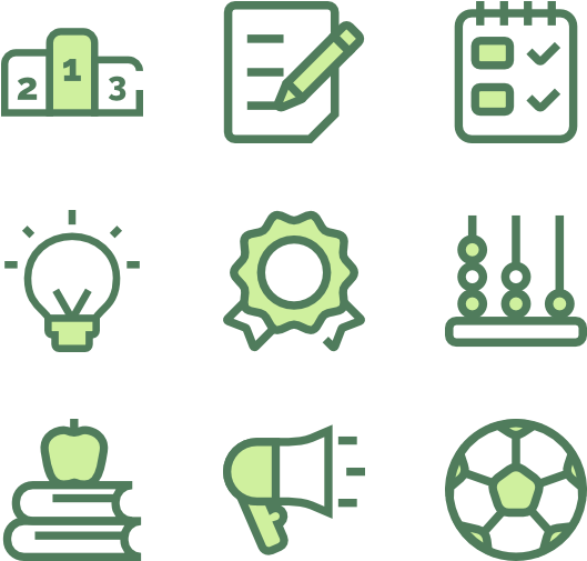 Education 80 Icons - Icons Teaching Png (600x564), Png Download