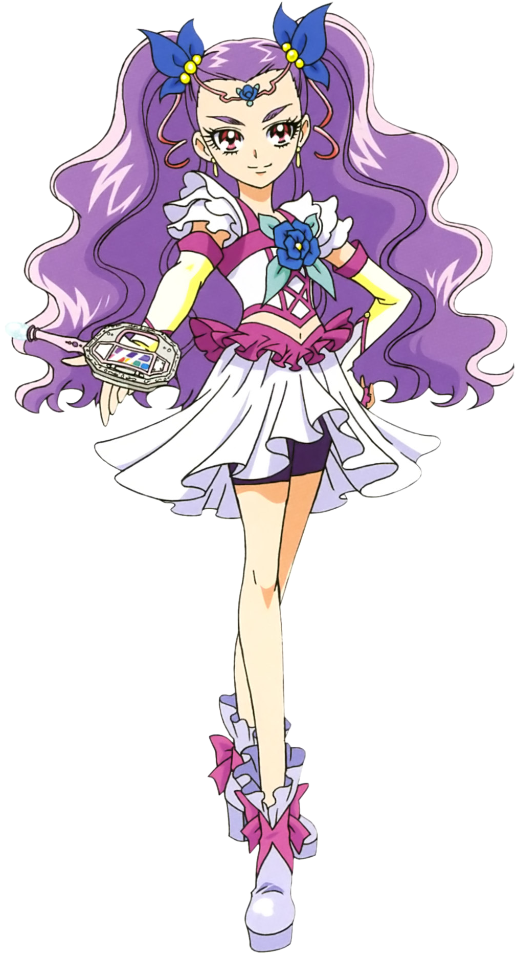 Pretty Cure 5 Gogo Milky Rose Pose2 - Milky Rose (1021x1875), Png Download