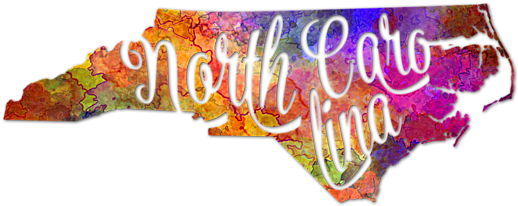 Bleed Area May Not Be Visible - North Carolina State Painting (600x480), Png Download