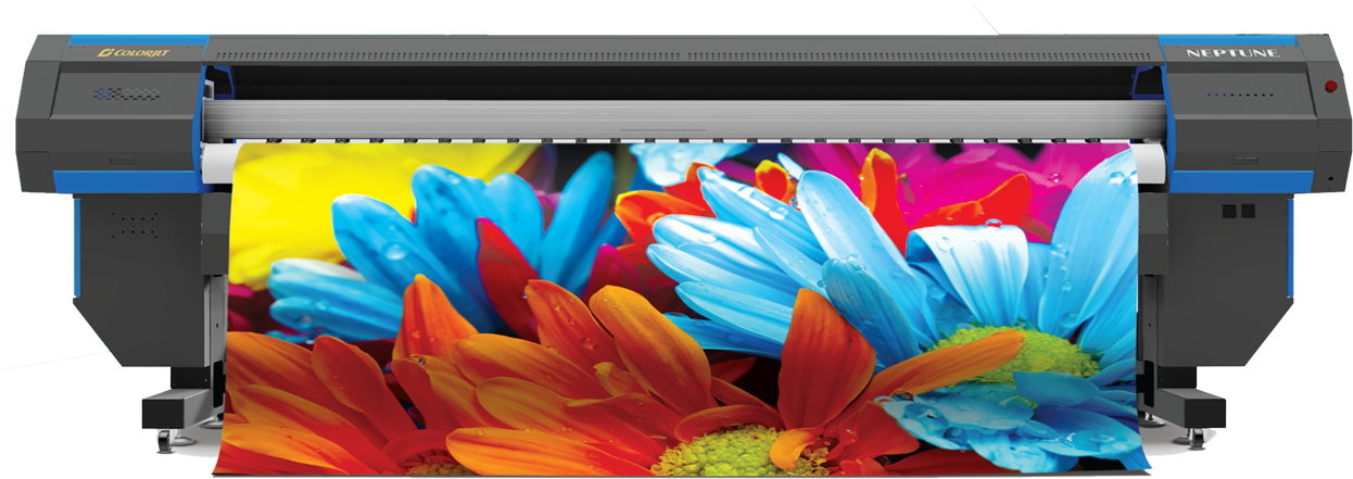 Neptune - Banner Printing Machine Png (1252x700), Png Download