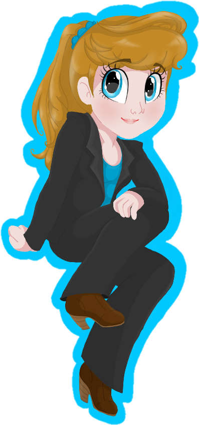 Bambi Olesiuk - Cartoon (461x907), Png Download