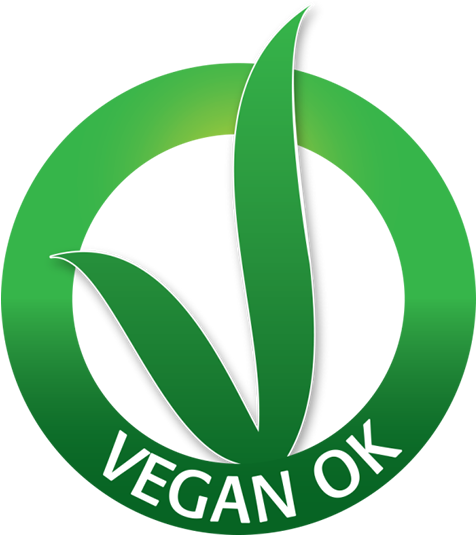 Vegan Ok - Vegan Ok Icon Png (500x550), Png Download