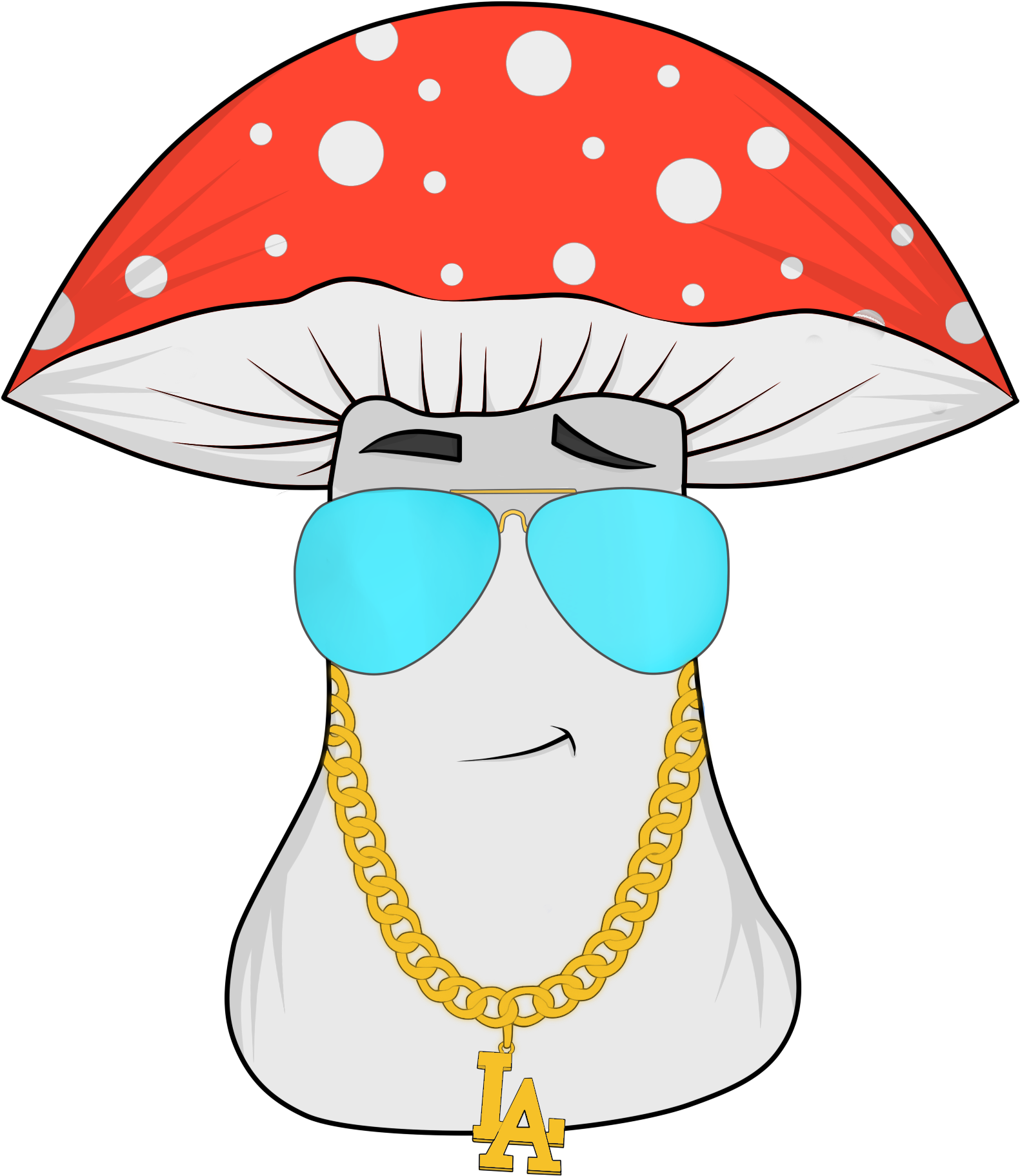 Гриб - Agaricus (2000x2000), Png Download