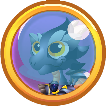 Space Dragon Recurtment Offer Icon - Circle (366x350), Png Download
