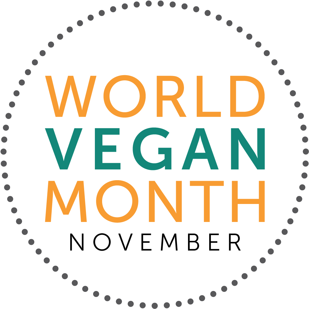 World Vegan Month Logo 2018 Png - Dumbbell + Kettlebell (md) Necklace / Fitness Jewelry (1201x1201), Png Download