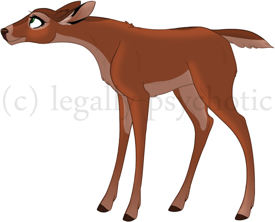 Bambi Oc - Bambi Female Deer Oc (1024x768), Png Download