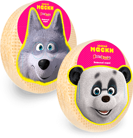 Korgi Panda Volk Bg - Crust (500x500), Png Download