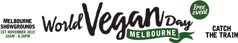 World Vegan Day Melbourne (980x200), Png Download