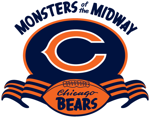Chicago Bears Png Transparent Image - Monsters Of The Midway Logo (509x401), Png Download