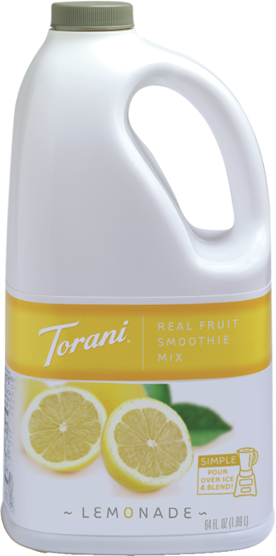 Lemonade Real Fruit Smoothie Mix - Torani Lemonade Smoothie Mix (317x519), Png Download