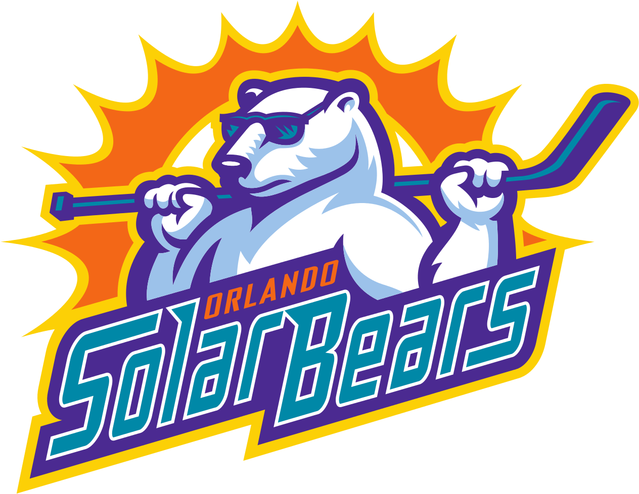 Download - Orlando Solar Bears Logo (1280x993), Png Download