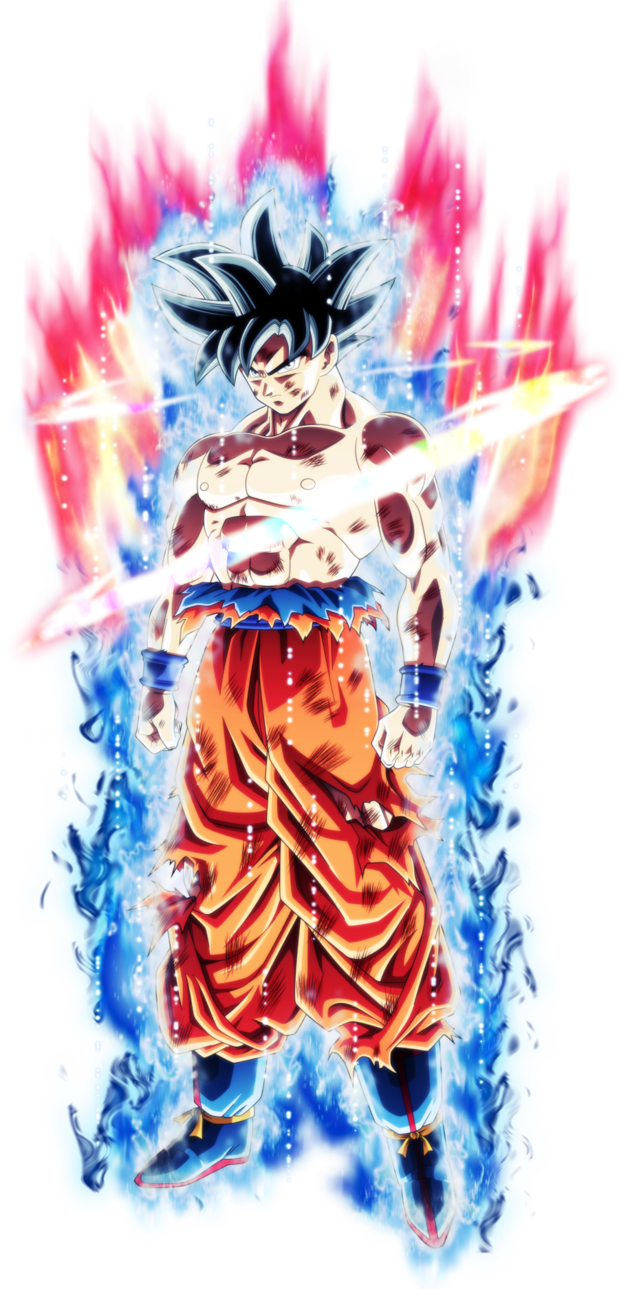 I Bring The Full Fledge Limit Breaker Goku With No - Goku Migatte No Gokui (619x1289), Png Download